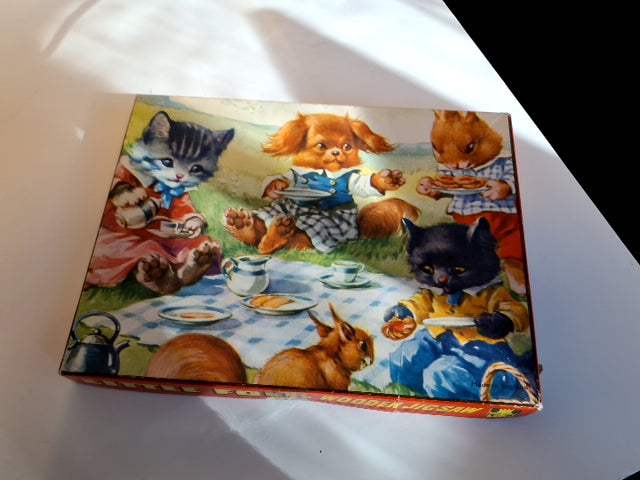 Puzzle spil formodentlig fra 1950erne